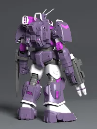 Max Factory COMBAT ARMORS MAX28: 1/72 Big Foot Ver. GT - Fang of the Sun Dougram - photo 3