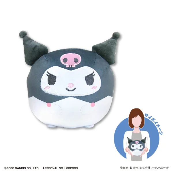 SANRIO CHARACTERS FUWA KORORIN M SIZE (D) KUROMI