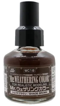 GSI Creos Mr. Weathering Color - SHADE BROWN (MR. WEATHERING COLOR) - Paints - photo 2
