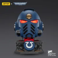 JOYTOY Ultramarines Captain MkX Helmet & Display Stand - Warhammer 40K - photo 1
