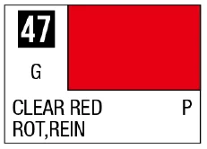 GSI Creos Mr Color Spray - S47 Clear Red (Gloss/Primary) - Paints