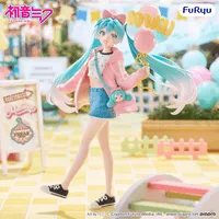FuRyu Hatsune Miku Muchute Figure -Theme Park Date ver.- - Hatsune Miku - photo 1
