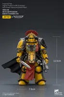 JOYTOY Imperial Fists Legion Praetor in Mk III Armour with Power Sword and Bolt Pistol - Warhammer 40K - photo 15