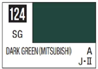 GSI Creos Mr Color Spray - S124 Dark Green Mitsubishi (Semi-Gloss/Aircraft) - Paints - photo 1