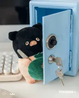TOYZEROPLUS LuLu the Piggy Office Series - My Workplace Partners Monitor Plush Keychain Blindbox - LuLu The Piggy - photo 5