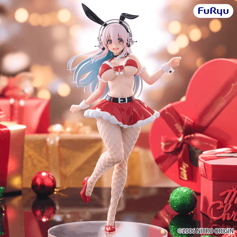 FuRyu SUPER SONICO BiCute Bunnies Figure -Santa ver.- - Super Sonico