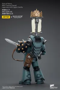 JOYTOY Sons of Horus MKVI Tactical Squad Legionary with Legion Vexilla - Warhammer 40K - photo 9