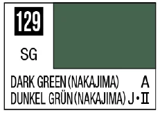 GSI Creos Mr Color Spray - S129 Dark Green Nakajima (Semi-Gloss/Aircraft) - Paints