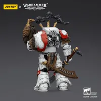 JOYTOY White Scars Legion Praetor in Cataphractii Terminator Armour with Cyber Hawk, Chogorian sword and combi-melta - Warhammer 40K - photo 9