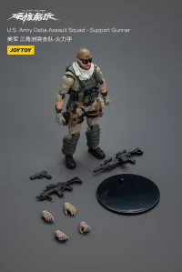JOYTOY U.S. Army Delta Assault Squad-Support Gunner - JOYTOY Original Series - photo 2