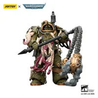 JOYTOY Death Guard Blightlord Terminator 2 with Flail of Corruption - Warhammer 40K - photo 9