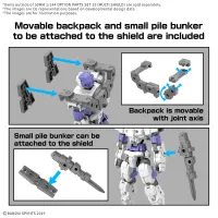 BANDAI HOBBY 30MM 1/144 OPTION PARTS SET 19 (MULTI SHIELD) - 30 Minutes Missions (30MM) - photo 4