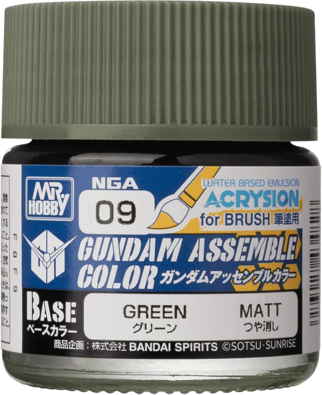 GSI Creos GUNDAM ASSEMBLE COLOR GREEN - Paints