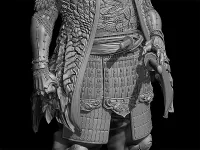 annulus Zodiac Warrior: Dragon Ready-to-Assemble Plastic Model Kit - Zodiac Warrior: Dragon - photo 10