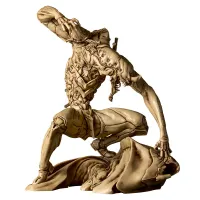 KAIYODO SCULPTURE WORKS Evangelion Unit 2 Beast Transformation  2nd Form The Beast Geofront Blood Battle Beige Color Ver. - Neon Genesis Evangelion - photo 15