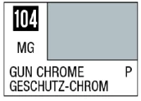 GSI Creos Mr. Color 104 - Gun Chrome (Metallic Gloss/Primary) - Paints - photo 1