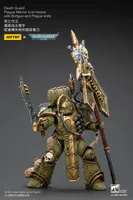 JOYTOY Death Guard Plague Marine Icon bearer with Boltgun and Plague knife - Warhammer 40K - photo 6