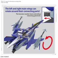 BANDAI HOBBY HG 1/100 YF-29 DURANDAL VALKYRIE  (MAXIMILIAN JENIUS USE) FULL SET PACK - Macross - photo 9