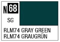 GSI Creos Acrysion N68 - RLM74 Gray Green (Semi-Gloss/Aircraft) - Paints - photo 1