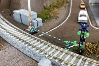 PLUM PMOA Railway Crossing（Green×Blue) - Scale Kits - photo 3
