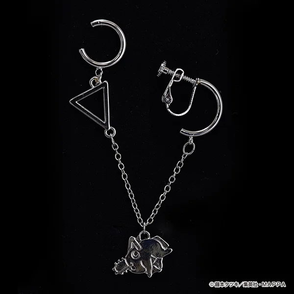 Chainsaw Man Pochita Swaying Clip-On Earrings