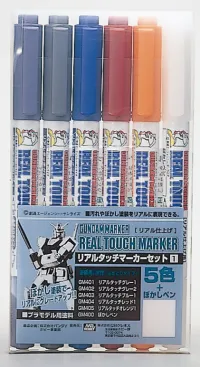 GSI Creos Gundam Marker Set - Real Touch Marker 1 - Brushes & Markers - photo 1