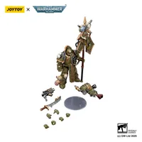 JOYTOY Death Guard Plague Marine Icon bearer with Boltgun and Plague knife - Warhammer 40K - photo 18