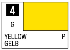 GSI Creos Mr Color Spray - S4 Yellow (Gloss/Primary) - Paints