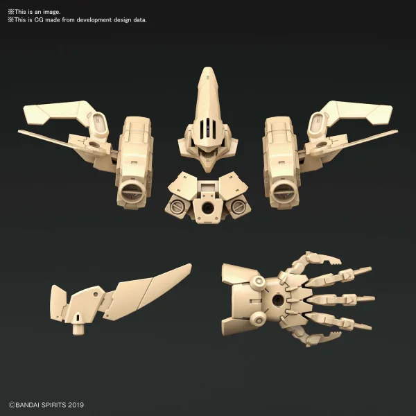 30MM 1/144 OPTION ARMOR FOR DEFENSE OPERATIONS [CIELNOVA EXCLUSIVE /SAND YELLOW]