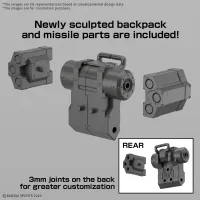 BANDAI HOBBY 30MM 1/144 bEXM-6 ROUNDNOVA Ⅰ - 30 Minutes Missions (30MM) - photo 5