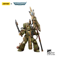 JOYTOY Death Guard Plague Marine Icon bearer with Boltgun and Plague knife - Warhammer 40K - photo 17