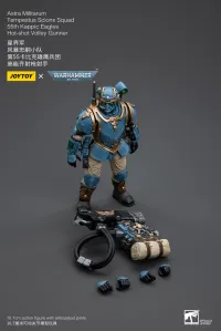 JOYTOY Astra Militarum Tempestus Scions Squad 55th Kappic Eagles Hot-shot Volley Gunner - Warhammer 40K - photo 8