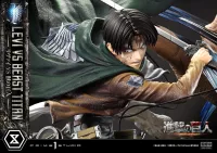 Prime 1 Studio Ultimate Premium Masterline  TV animation Attack On Titan  Levi versus Beast Titan Bonus Version - Attack on Titan - photo 52
