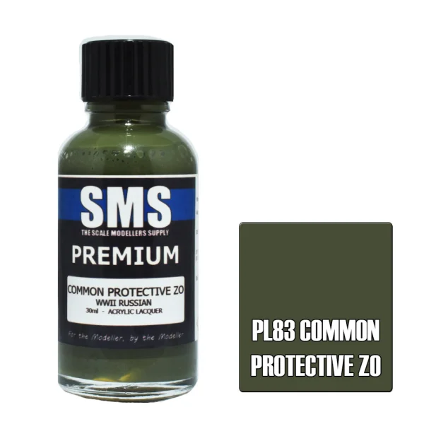 The Scale Modellers Supply (SMS) Premium COMMON PROTECTIVE ZO 30ml - Paints