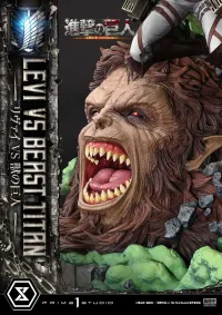 Prime 1 Studio Ultimate Premium Masterline  TV animation Attack On Titan  Levi versus Beast Titan Bonus Version - Attack on Titan - photo 78