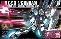 BANDAI HOBBY HGUC 1/144 #86 Nu Gundam - Mobile Suit Gundam: Char's Counterattack - photo 1