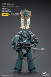 JOYTOY Sons of Horus MKVI Tactical Squad Legionary with Legion Vexilla - Warhammer 40K - photo 1