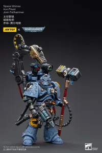 JOYTOY Space Wolves Iron Priest Jorin Fellhammer - Warhammer 40K - photo 2