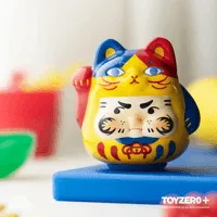 TOYZEROPLUS PP X MONSTER Sparkle Lucky Kitten Daruma Blind Box - PP X Monster - photo 5
