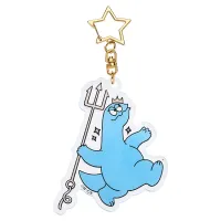 Gal & Dino Glow-in-the-Dark Acrylic Keychain Javelin Throwing