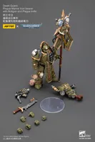 JOYTOY Death Guard Plague Marine Icon bearer with Boltgun and Plague knife - Warhammer 40K - photo 7