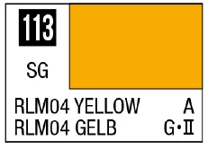 GSI Creos Mr. Color 113 - RLM04 Yellow (Semi-Gloss/Aircraft) - Paints