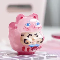 TOYZEROPLUS PP X MONSTER Sparkle Lucky Kitten Daruma Blind Box - PP X Monster - photo 18