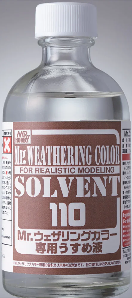 GSI Creos Mr Weathering Color - Solvent 110 - Paints