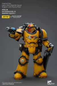 JOYTOY Imperial Fists Legion MkIII Despoiler Squad Sergeant with Plasma Pistol - Warhammer 40K - photo 7