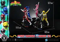 Prime 1 Studio Premium Masterline Mighty Morphin Power Rangers Power Rangers 5-Ranger Set Deluxe Version - Power Rangers - photo 3