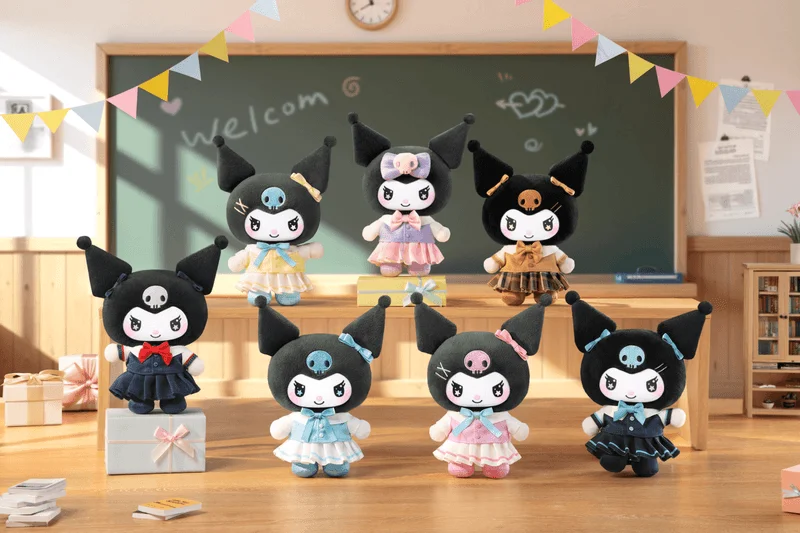 KUROMI School Life Series Plush Pendant Blind BOX