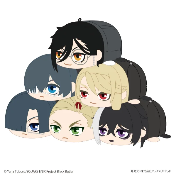 Black Butler POTE KORO MASCOT (6pc per box)