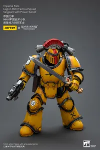 JOYTOY Imperial Fists   Legion MkIII Tactical Squad Sergeant with Power Sword - Warhammer 40K - photo 9