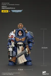 JOYTOY Ultramarines Captain In Terminator Armour - Warhammer 40K - photo 7